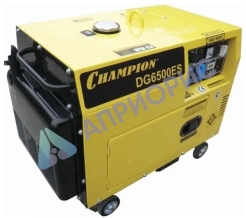Дизельный генератор Champion DG6501ES+ATS